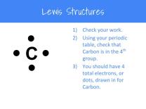 How to draw Lewis Structures (2)